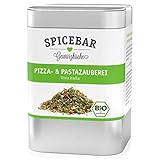 Spicebar Pizza- und Pastazauberei - 50 Gramm - Pizzagewürz und Spaghettigewürz in Premium Bio Qualität, Gewürzmischung im Streuer