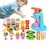 Clay Set – reichhaltiges Spielset | Kreationen des Küchenteigs zum Drehen von Kindern