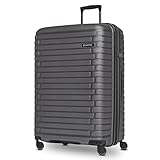 Pactastic Hartschalen Check-in Koffer | Großer XL Trolley 52 x 31 x 75 cm von 101 auf 110 Liter erweiterbar | aus hochwertigem Polypropylen | 4 Doppelrollen & TSA-Schloss (Collection 04)