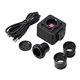 5 MP CMOS USB-Mikroskop Industriekamera, freie Treiberauflösung, 0,5 x / 1 x elektronisches Okular mit 30 30,5 mm Adapterobjektiv