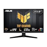 ASUS TUF Gaming VG249QM1A | 24 Zoll Full HD Monitor | 270 Hz, 1ms GtG, G-Sync kompatibel FreeSync Premium | Fast-IPS Panel, 16:9, 1920x1080, DisplayPort, HDMI