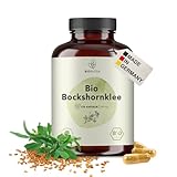 BIO Bockshornklee Kapseln hochdosiert, 1950 mg Tagesdosis, rückstandskontrolliert, deutsche Herstellung, vegan, laktose- & glutenfrei, ohne Zusätze, Fenugreek, 270 Kapseln x 650 mg, BIONUTRA®