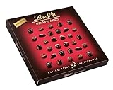 Lindt Feinherbe Mini Pralinés Noirs | 163 g | Dunkle Schokolade | 32 Pralinen | Kleines Schokoladengeschenk oder Pralinengeschenk