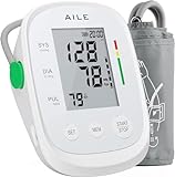 Blutdruckmessgerät (Blood pressure monitor) AILE: Oberarm-Blutdruckmessgerät für den Heimgebrauch,blutdruck messgerät große manschette(Verstellbare 22-42cm) Automatisches Oberarm-Blutdruckmessgerät