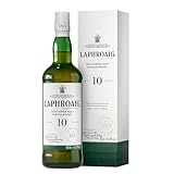 Laphroaig 10 Jahre | Islay Single Malt Scotch Whisky | einzigartig rauchig-torfiger Geschmack, 40% vol, 700 ml ( Die Geschenkverpackung kann variieren)