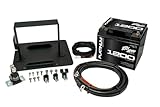 Can-Am Defender 2. Batterie-Set, UTV Stereo Zweitbatterie-Kit mit 1200 ca AGM-Batterie, Halterung, Isolator, Drähte und Hardware