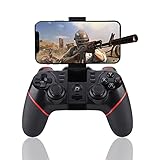 cigemay Gamepad, Joystick des drahtlosen Bluetooth-Telefon-Gaming-Controllers, analoge L-T/R-T-Funktion für Smartphones/Tablets/Smart-TVs