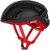 Poc Omne Lite Helm Uranium Black/Prismane Red Matt, L