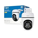 Tapo C51A 2K WLAN Überwachungskamera Außen, 360° Schwenk-/Neige, Vollfarbige Nachtsicht, Personenerkennung, Bewegungsverfolgung, Zwei-Wege-Audio, microSD-Karte bis zu 512 GB