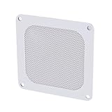Brrnoo 4PCS PVC Computerlüfterfilter -Grills, Magnetrahmen PC -Staubnetzkühlerfilter 3.66x3.66in, Staubdestnetz, PC Sauber, Magnetische Installation, Überhitzung, Rauschen, (WHITE)