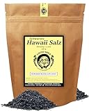 Uncle Spice Hawaii Salz schwarz - 200g schwarzes Hawaiisalz - Premiumqualität - schwarzes Meersalz aus Hawaii - Dekorsalz - Black Lava Salt - Perfekt zur Dekoration
