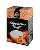 Bardollini Instant Kaffee Sticks Cappuccino Caramel/Karamell - Perfekt für Zuhause, Büro und Unterwegs - 8 Portionen 100g