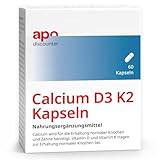 Calcium D3 K2 Kapseln 60 stk