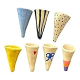 Iouyjiu Kleine Vasen-Magnete, dekorativer Kühlschrankhalter, Kunstharz, magnetisch, niedlich, Blumenhalter, Strong kleine Magnete, ideal für Küche, Büro, Locker, 3,9 x 1,57 x 1,9 x 0,39 cm