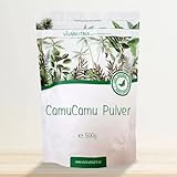 VivaNutria Camu Camu Pulver 500g I Vitamin C Pulver I Camu-Camu Superfood Pulver für Smoothies & Shakes I natürliches Vitamin C I Antioxidantien I vegan