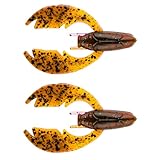 BAITFUEL Tiny PACA Chunk Creature Bait Infused with Supercharged X55 Formula Gel | 5,1 cm, Bama Bug, 2er-Pack