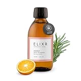 ELIXR – Energy Mundziehöl mit Orange, Ingwer & Rosmarin – ayurvedische Mundspülung pflegt auf natürliche Weise – zertifizierte Naturkosmetik aus Deutschland (200 ml)