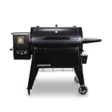 Pit Boss 1150G Navigator Holzpellet Grill (bis 260 Grad, ausklappbare Ablage, Porzellanbeschichtet) 10616