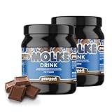 Prosport Molke Drink Schoko, 2x 1000g Dose, Trinkmolke, Süssmolke Molkepulver