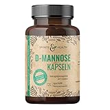 D Mannose Kapseln - 120 Vegane Kapseln 1500 mg Pro Tagesportion (2 Kapseln) - D Mannose Kapseln Abgefüllt In Deutschland