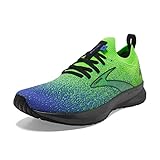 Brooks Levitate StealthFit 5 Neutral Laufschuh für Herren, Green Gecko/Black/Dazzling Blue, 49.5 EU
