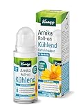 Kneipp Arnika Roll-on Kühlend - Massageroller lindert Verspannungen & Schmerzen im Nacken, in Schultern, Rücken & Muskeln - ideales Entspannungs-Eisgel für Sport & Arbeit Dank Sofort-Kühleffekt - 50ml