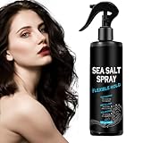 Hair Finishing Spray, Anti-Frizz Hairspray, Moisturizing Styling Mist, Long-Lasting Flexible Hold, Lightweight Non-Sticky Formula, 260 ml, Perfect for Beach Waves, Bridal Hair