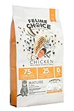 Feline Choice Complete Mature Trockenfutter für Katzen - Huhn 2 kg | 75% Huhn | getreidefrei | Hypoallergen | Gelenk- & Verdauungsunterstützung für Katzen ab 7 Jahren