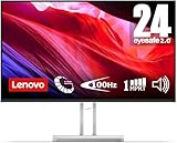 Lenovo L24i-4A | 23,8' Full HD Monitor | 1920x1080 | 100Hz | 250 nits | 1ms Reaktionszeit | IPS-Panel | HDMI | VGA | integrierte Lautsprecher | entspiegelt | 3,8kg | grau