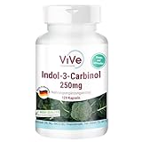 Indol-3-Carbinol - 120 Kapseln mit Brokkolispross-Pulver - für 2 Monate - vegan | Qualität aus Deutschland von ViVe Supplements