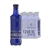 ACQUA MORELLI Sparkling Frizzante – 12 x 0,5L PET-Flaschen – Premium Mineralwasser mit feiner Kohlensäure – Italienisches Quellwasser aus den Alpi Marittime für puren Genuss & feine Speisen