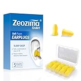 Zeozima Ohrstöpsel zum Schlafen - Pro Dual-Density 36dB Gehörschutz, ANSI-zertifiziert für Flüge, Seitenschläfer, Konzerte & Konzentration