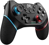 Sefitopher 2025 Verbesserter Switch Controller für Switch/Switch OLED/Switch Lite/Switch 2, Wireless Switch Pro Controller mit Double Shock, 6-Achsen Gyroskop und Turbo Funktion