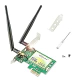 Ziyituod AC7265 WiFi-Karte, drahtloser Adapter 1200Mbps, 802.11ac PCIe WiFi Karte mit Bluetooth 4.2, Windows 10/8.1/8/7, 32,64 Bit, Linux4.2 +