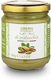 Brontedolci Pistaziencreme süß mit 40% Pistazien aus Sizilien (Ätna) 190 g