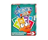 Noris 606264524 Gegenteil Spiel - Kartenspiel ab 10 Jahren für Kinder & Erwachsene - kurzweiliges Spiel zum Trainieren von Gehirn & Lachmuskeln für 3-6 Spieler