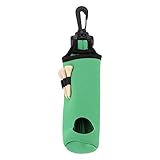cardyven Golfball -Tragetasche, Halterclip Golfer Organisator Sport Neoprene Golf Ball Beutel Multikolor tragbare Golfzubehör für Mann und Frau Damen Golfer (Kaffee)