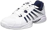 K-Swiss Herren Receiver V Tennisschuh, White/Peacoat/Silver, 47 EU