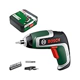 Bosch Akkuschrauber IXO (7. Generation; 3,6V; 2,0Ah; 5,5Nm; mit Mikro-USB-Kabel; schraubt bis zu 190 Schrauben; in Aufbewahrungsbox)