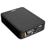 Option DRIVE7.6UA Aktiv-Subwoofer - Kompakter Untersitz-Subwoofer mit integrierter Endstufe - inkl. Pegelfernbedienung - High-Level-In, 100 Watt RMS, 30 Hz - 150 Hz, 3.5kg