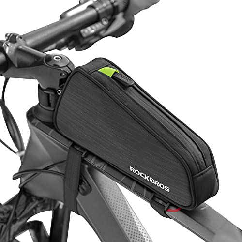 ROCKBROS Rahmentasche Fahrrad Oberrohrtasche Schmale Form Fahrradtasche für MTB, Rennrad, E-Bike ca. 1,1L