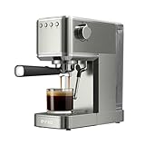 EVVO Intensa 20 Espresso-Kaffeemaschine, 18/8 Edelstahl, Stahl