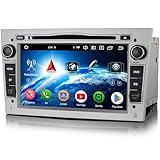 Erisin 7' 8-Kern 4GB+64GB Android 14 Autoradio Bluetooth mit GPS Navi für Opel Corsa D Zafira B Astra H Corsa C Tigra Twintop Vectra Signum Meriva CarPlay Android Auto WiFi DSP DAB+ SWC Touchscreen
