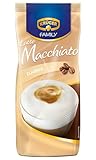 KRÜGER Family Latte Macchiato, aromatisiertes Getränkepulver mit löslichem Kaffee, koffeinhaltig, 500 g Beutel