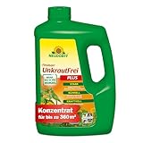 Neudorff Finalsan UnkrautFrei Plus Konzentrat, kraftvoller Unkrautvernichter, der bis in die Wurzel wirkt. Schnell wirkender Unkraut Entferner 1x 2 Liter, Grün