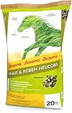 JOSERA Kraut & Rüben Heucobs (1 x 20 kg) | Premium Pferdefutter | Pferdefutter zum Auffüttern | Melassefrei und ohne Zuckerzusatz | CO2-neutral produziert und getrocknet | 1er Pack