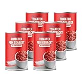 by Amazon Tomaten in Stückchen, 400 g (Packung mit 6)