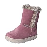 RICOSTA Baby Mädchen Lauflernschuhe USKY,Kinder Stiefel,WMS:Mittel,lose Einlage,Sympatex,Lammwolle,gefüttert,wasserdicht,Pflaume (380),24 EU