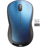 Logitech M310 Optische Maus, kabellos, Pfauenblau (erneuert)
