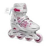 Roces Jokey 3:0 Inline Skates White-Pink 30